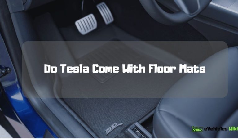 Do Tesla Come With Floor Mats
