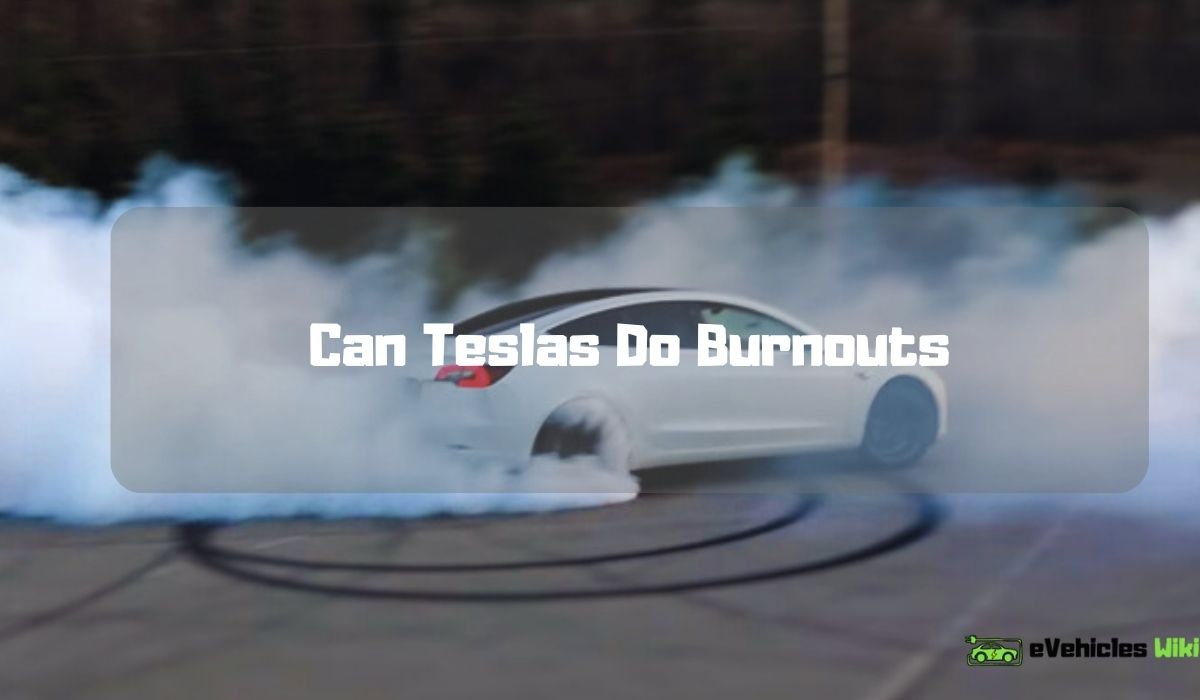 Tesla burnouts